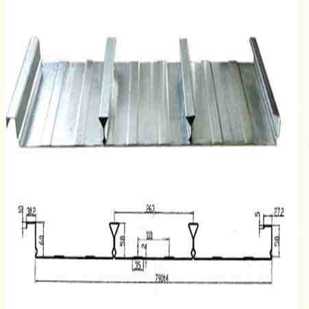 新疆彩钢YX60-263-790型楼承板